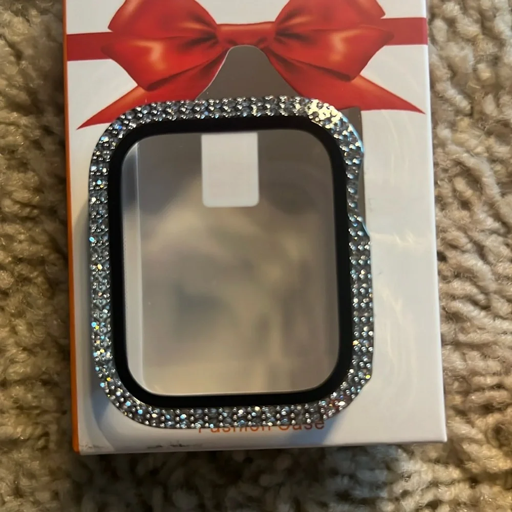 Apple Watch ⌚️ protective glitter faceplate fits 45mm